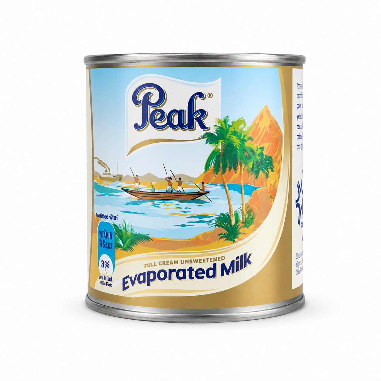 Peak Full Cream Unsweetened Evaporated Milk
