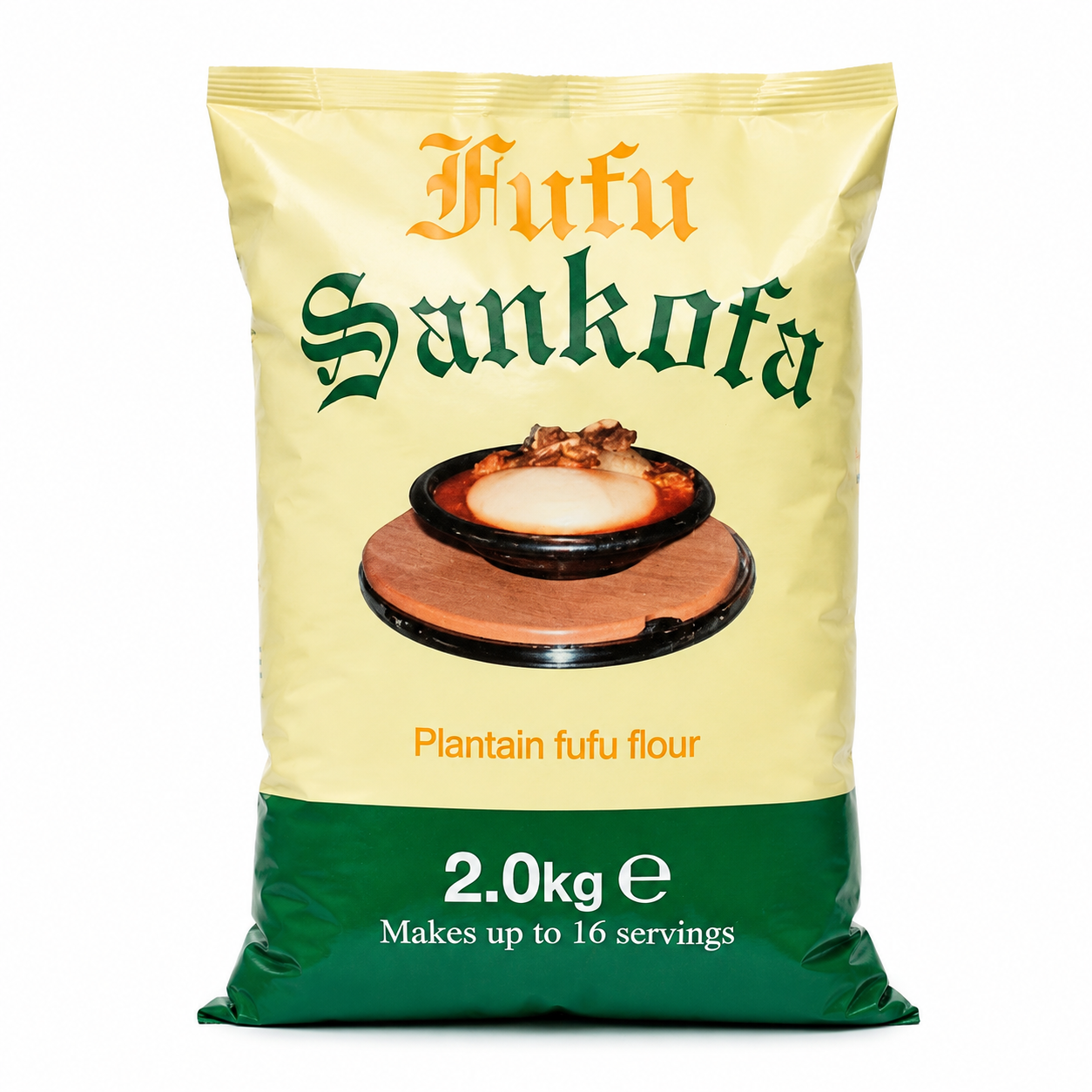 Sankofa Instant Plantain Fufu Flour
