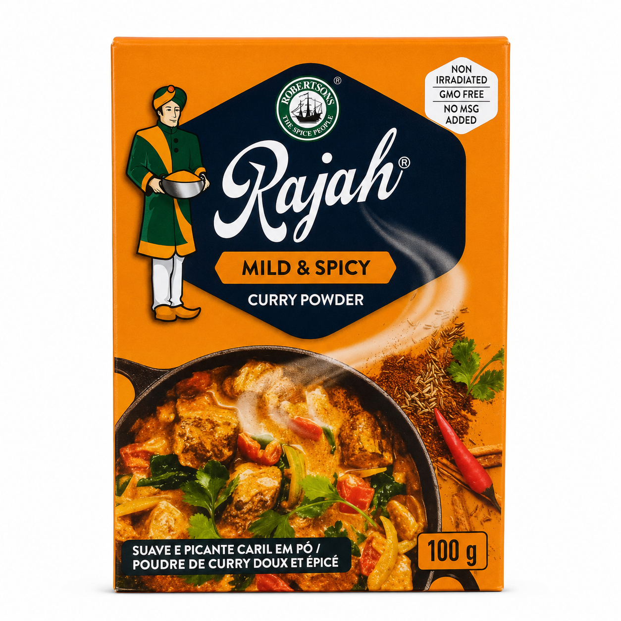 Rajah Mild & Spicy Curry Powder 100g