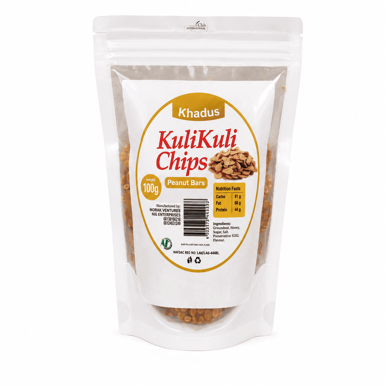 Kulikuli Chips Peanut Butter
