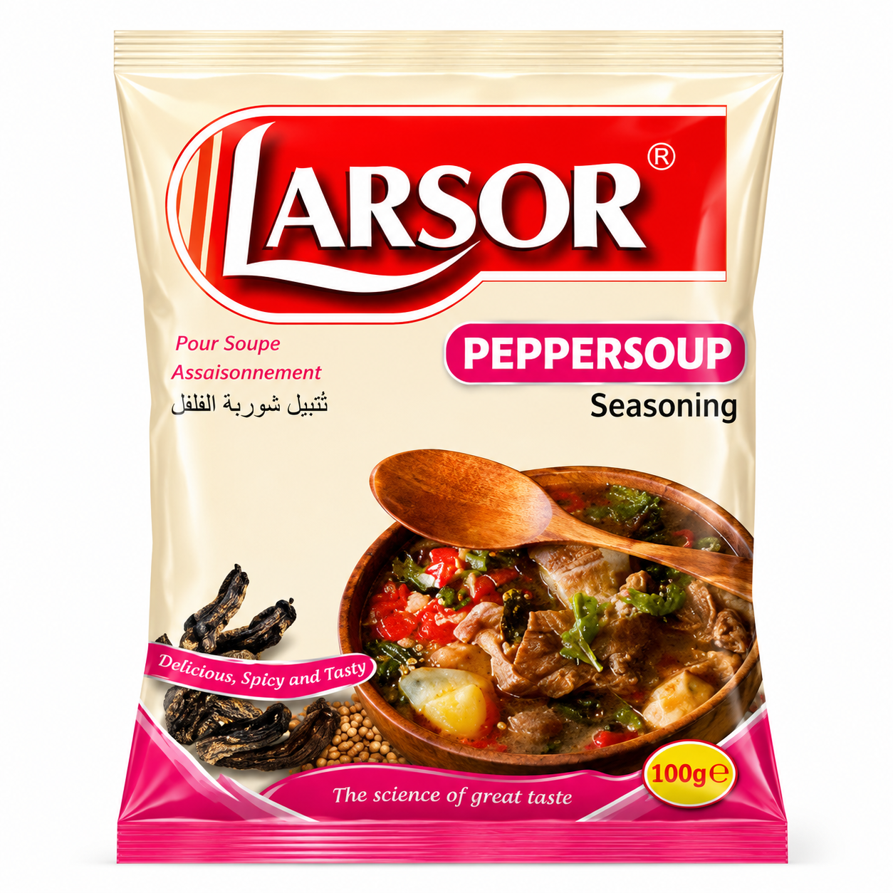 Larsor Peppersoup Seasoning 100g 