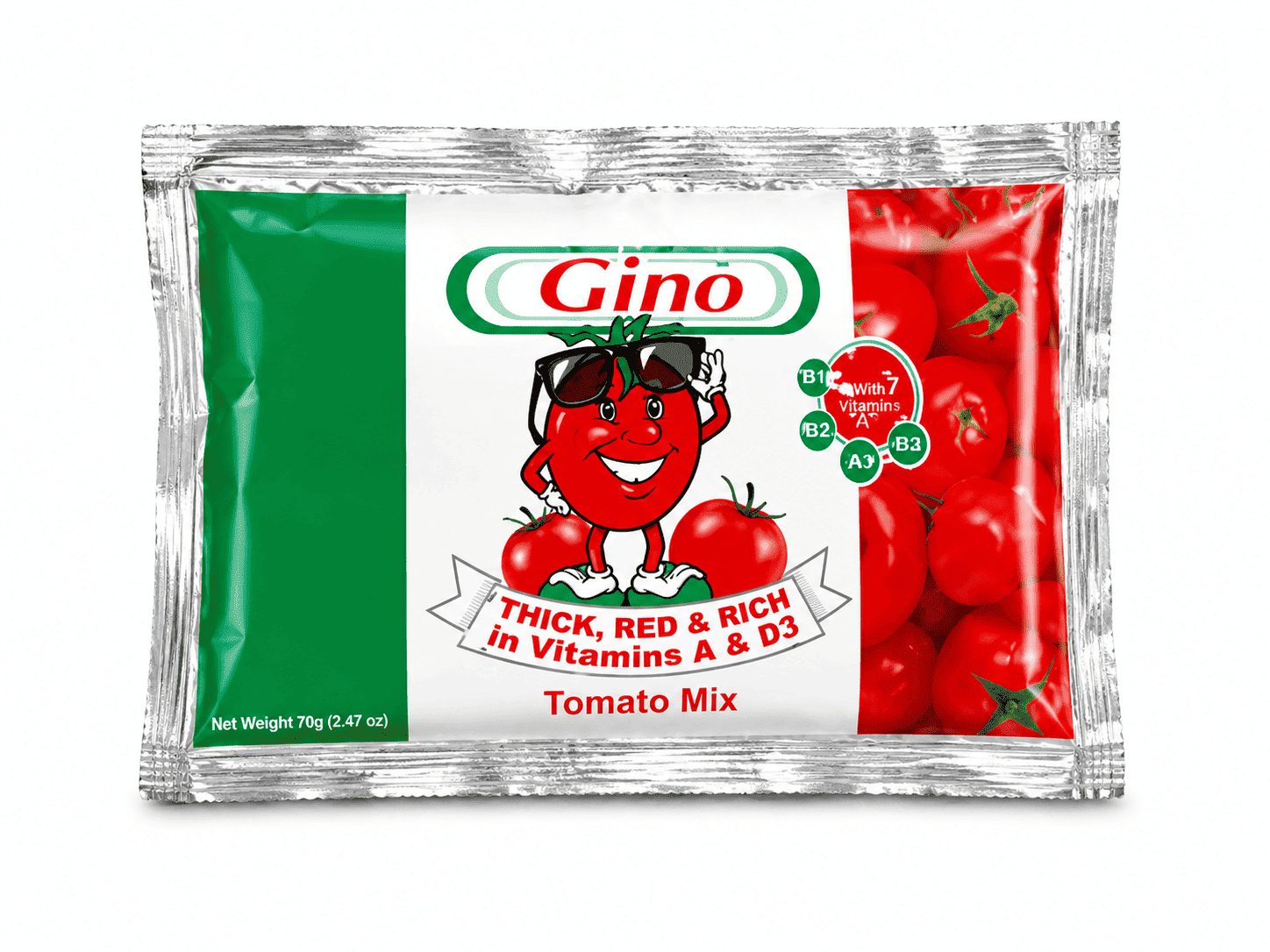 Gino Tomato Paste (per sachet) (2.99 per roll)