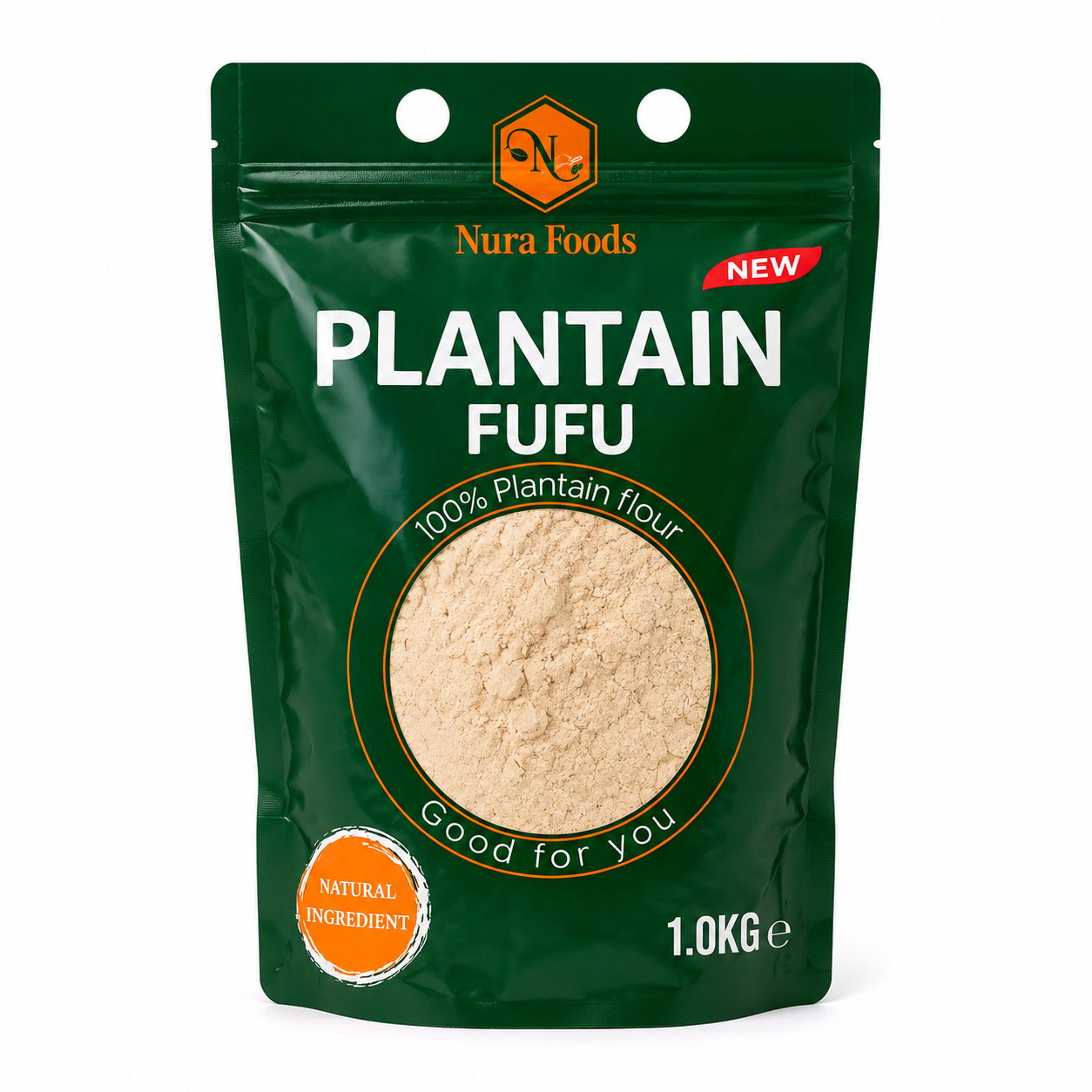 Plantain Fufu Flour 1kg