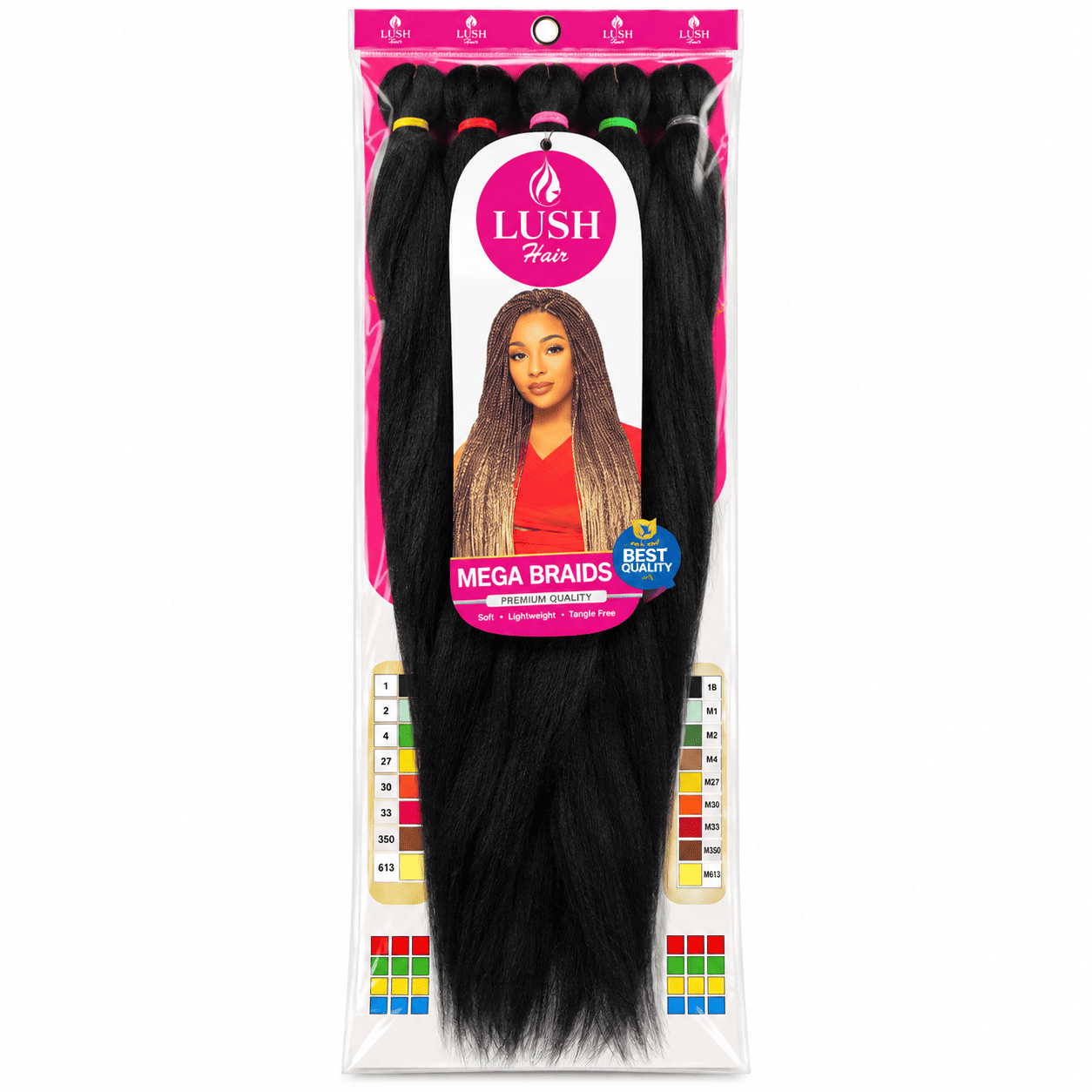 LUSH Mega Braids Hair Package