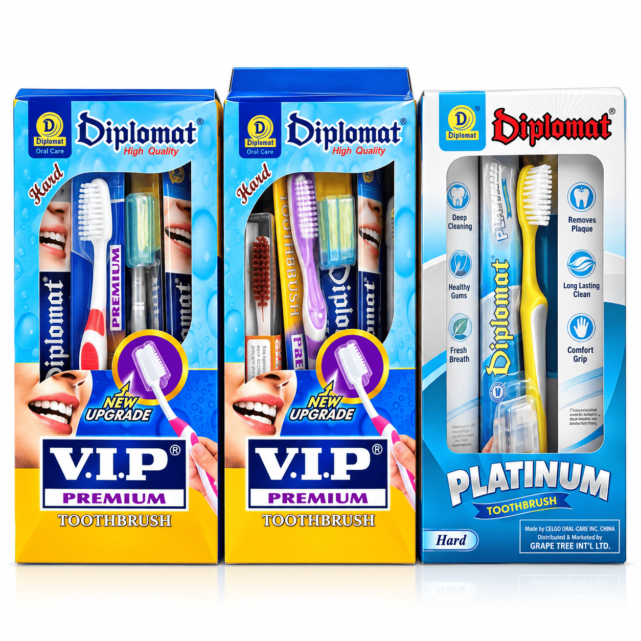 Diplomat V.I.P Premium Toothbrush Set