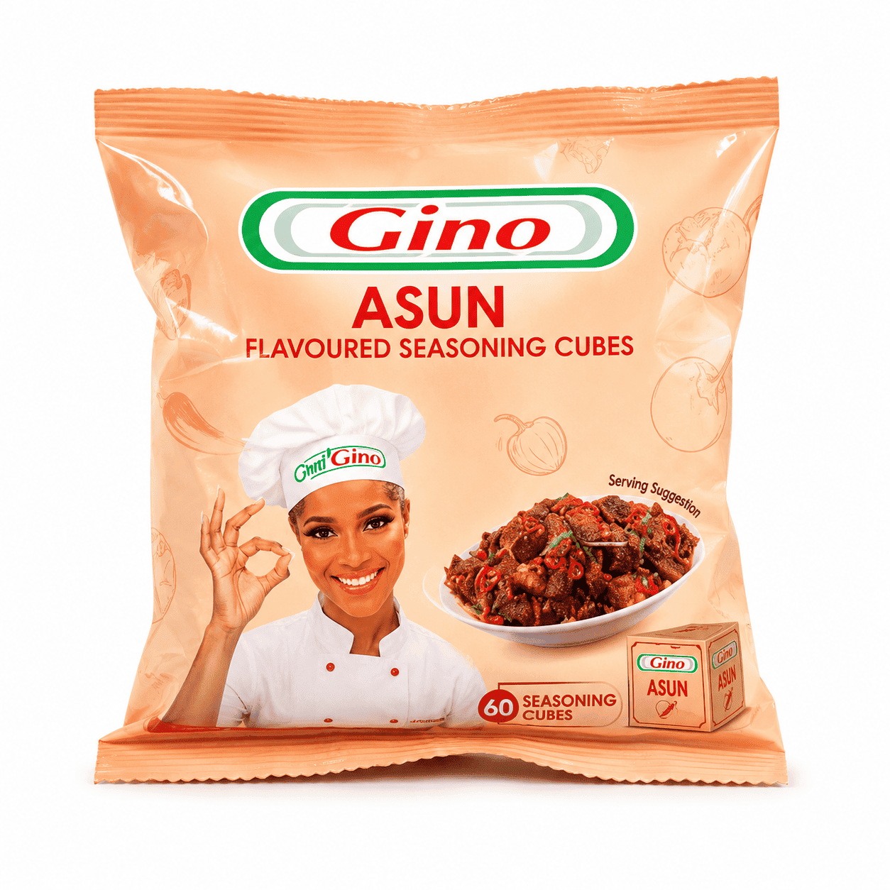 Gino Asun Flavoured Seasoning Cubes