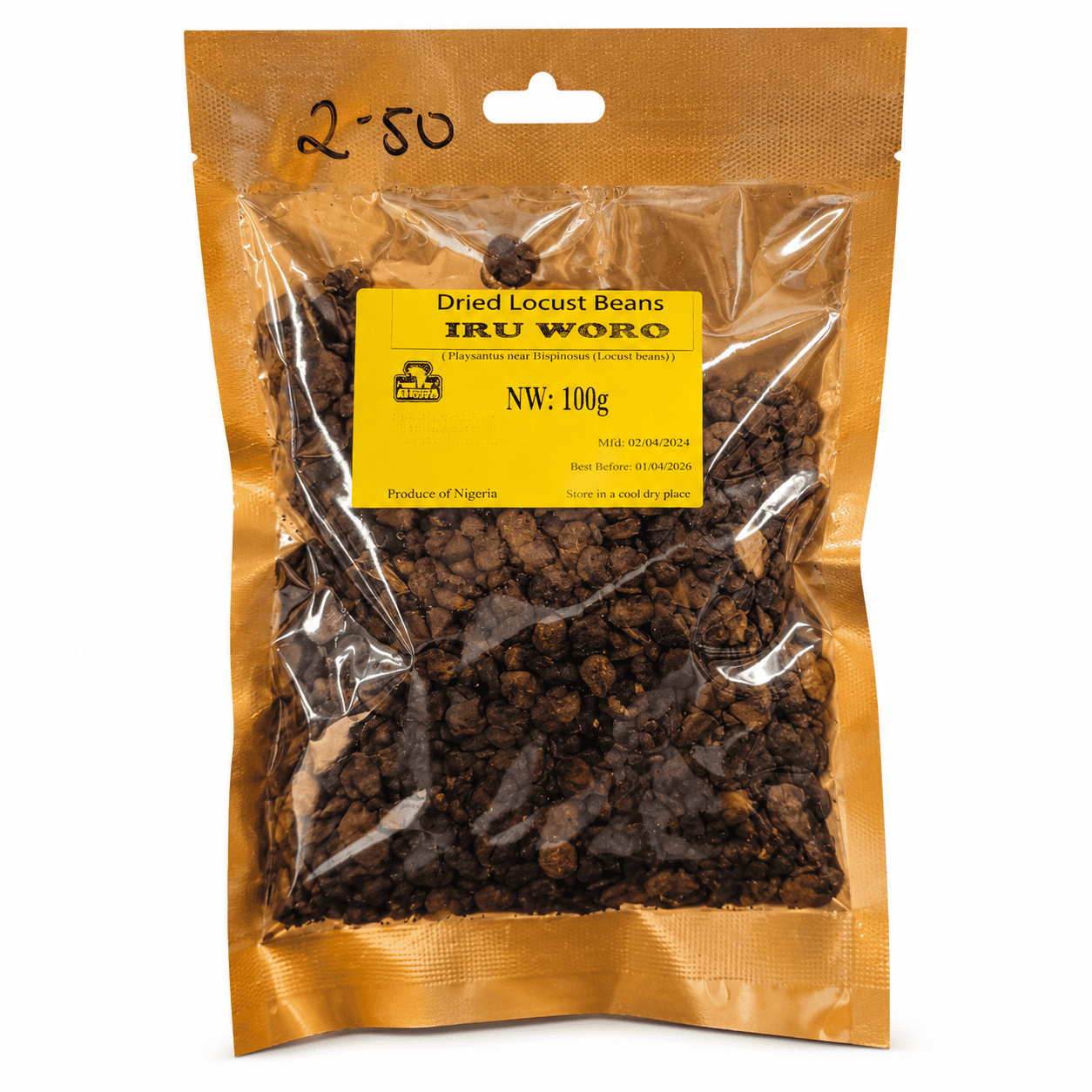 Dried Locust Bean (Iru Woro)