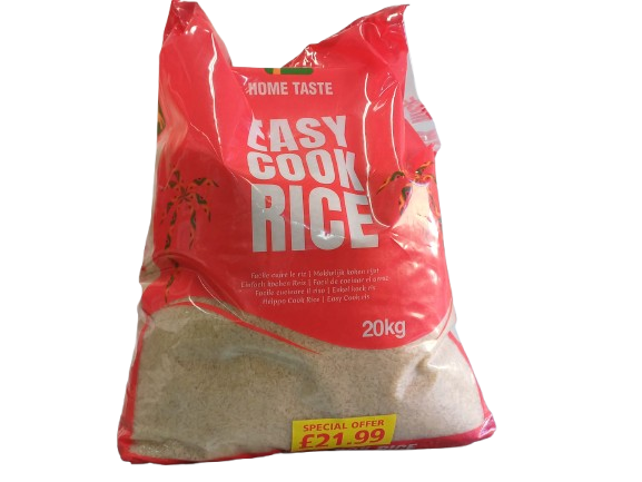 Home Taste Easy Cook Rice - 20KG