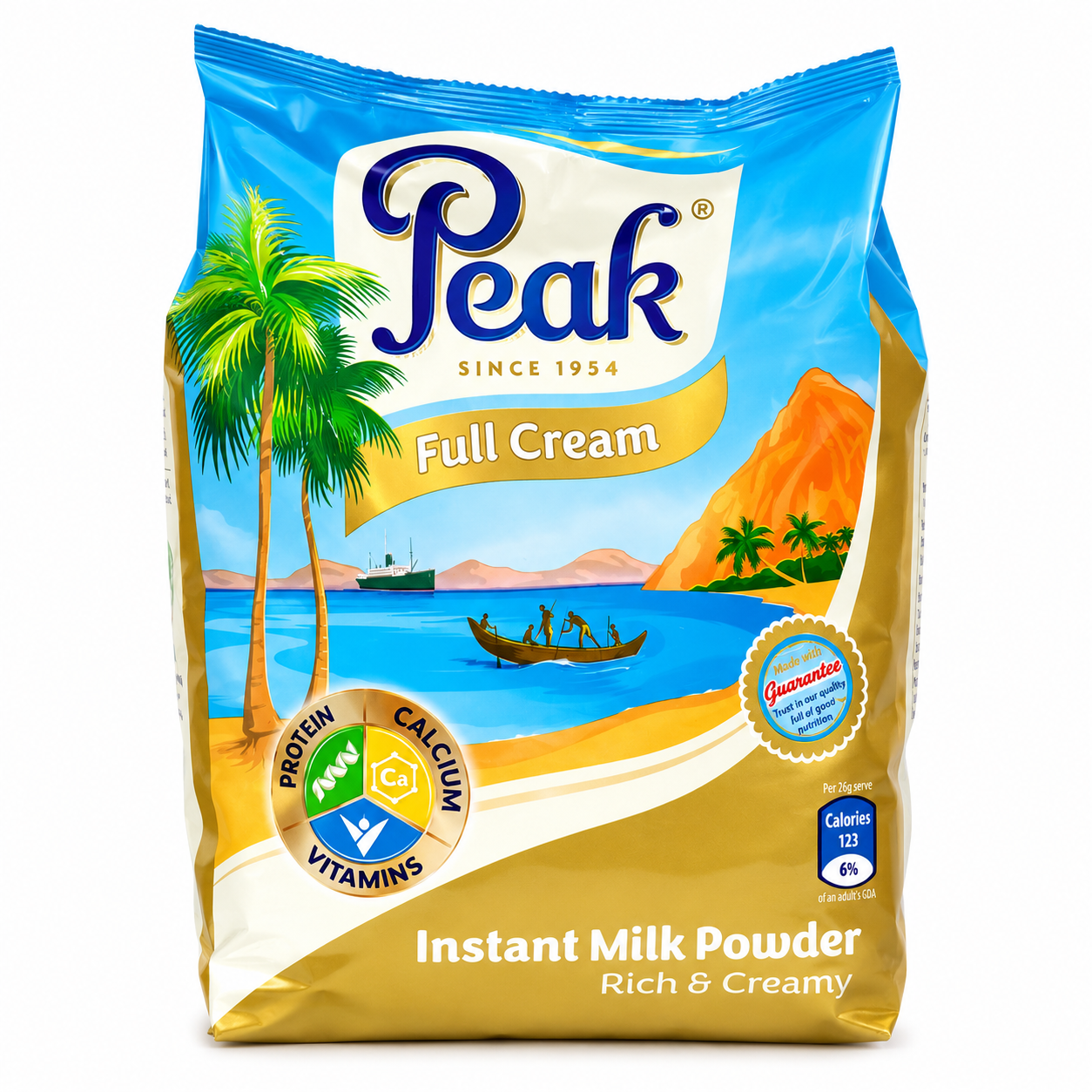 Peak Full Cream Instant Milk Powder 350g