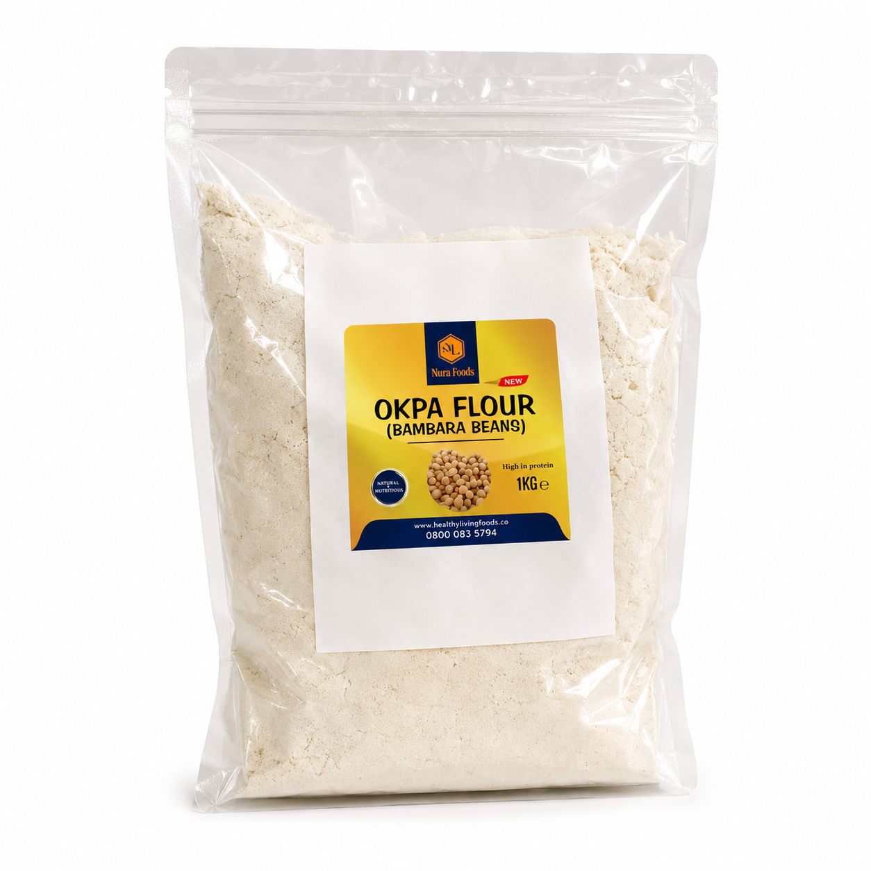 Okpa Flour (Bambara Beans) 1kg