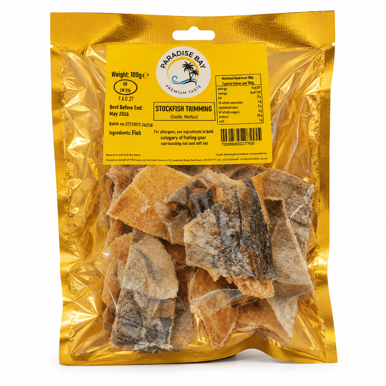 Stockfish trimming