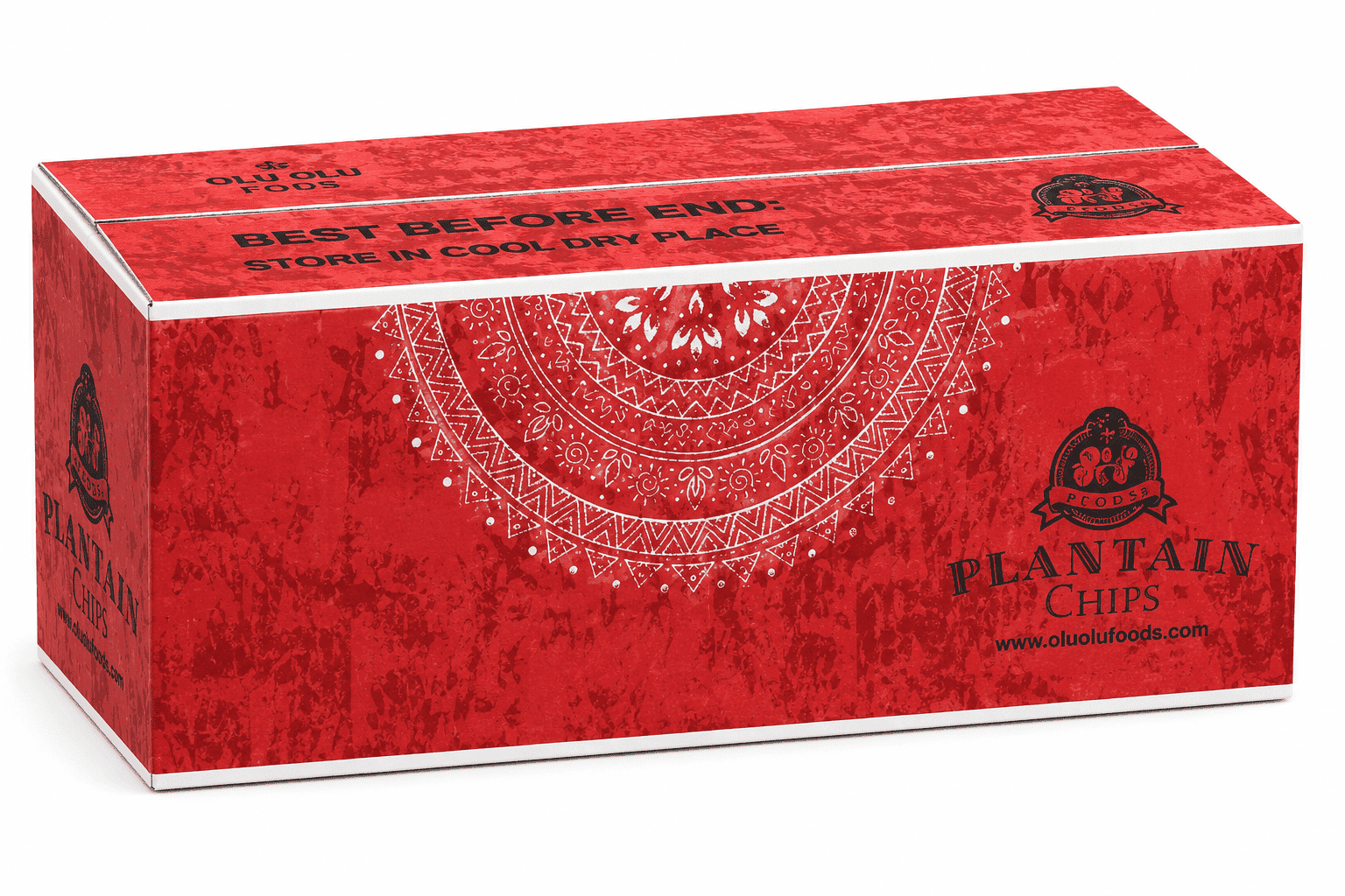 Olu Olu Foods Plantain Chips (1 Carton)