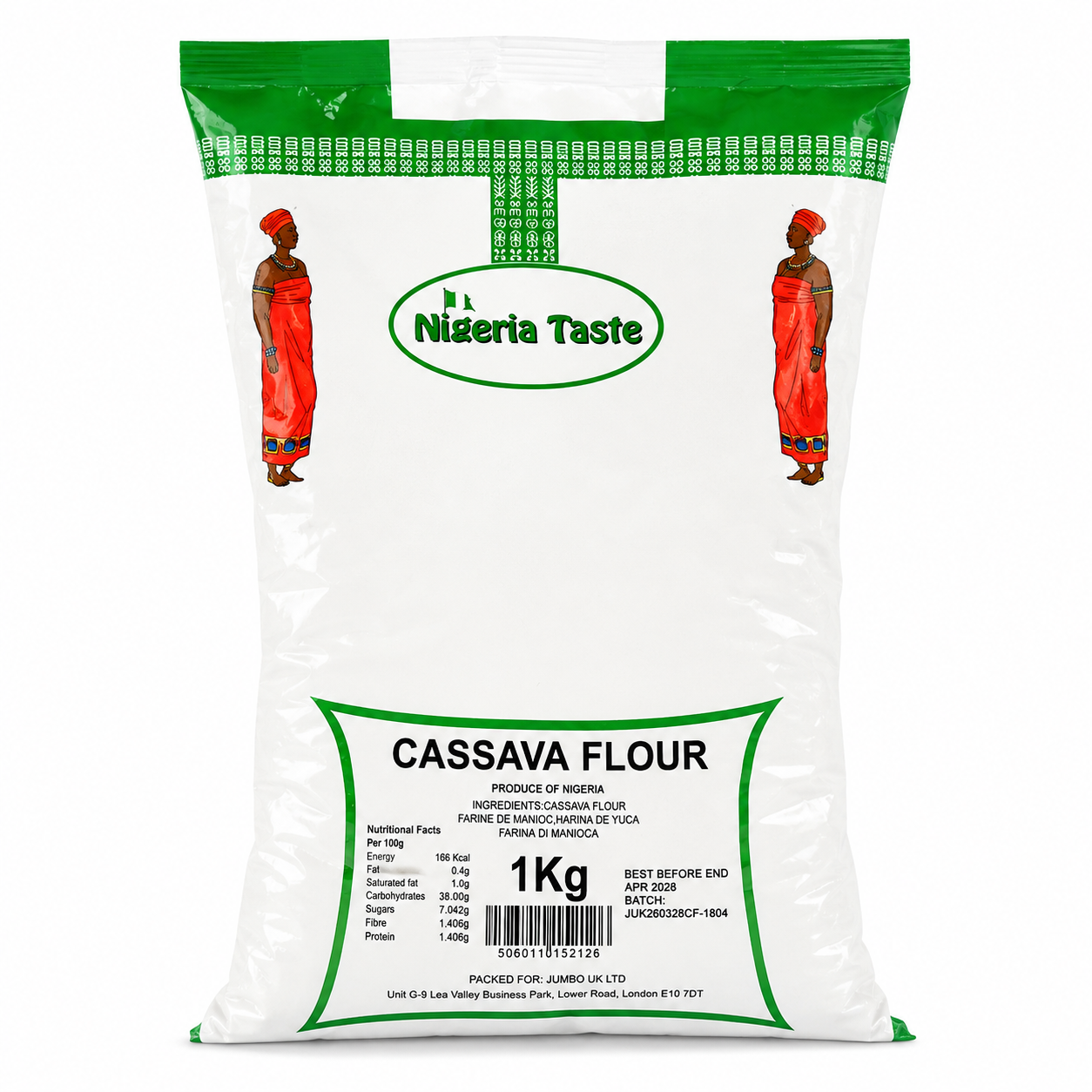 Cassava Flour (Nigeria Taste) 1kg 