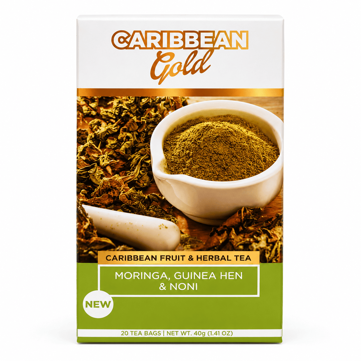 Caribbean Gold Moringa Tea