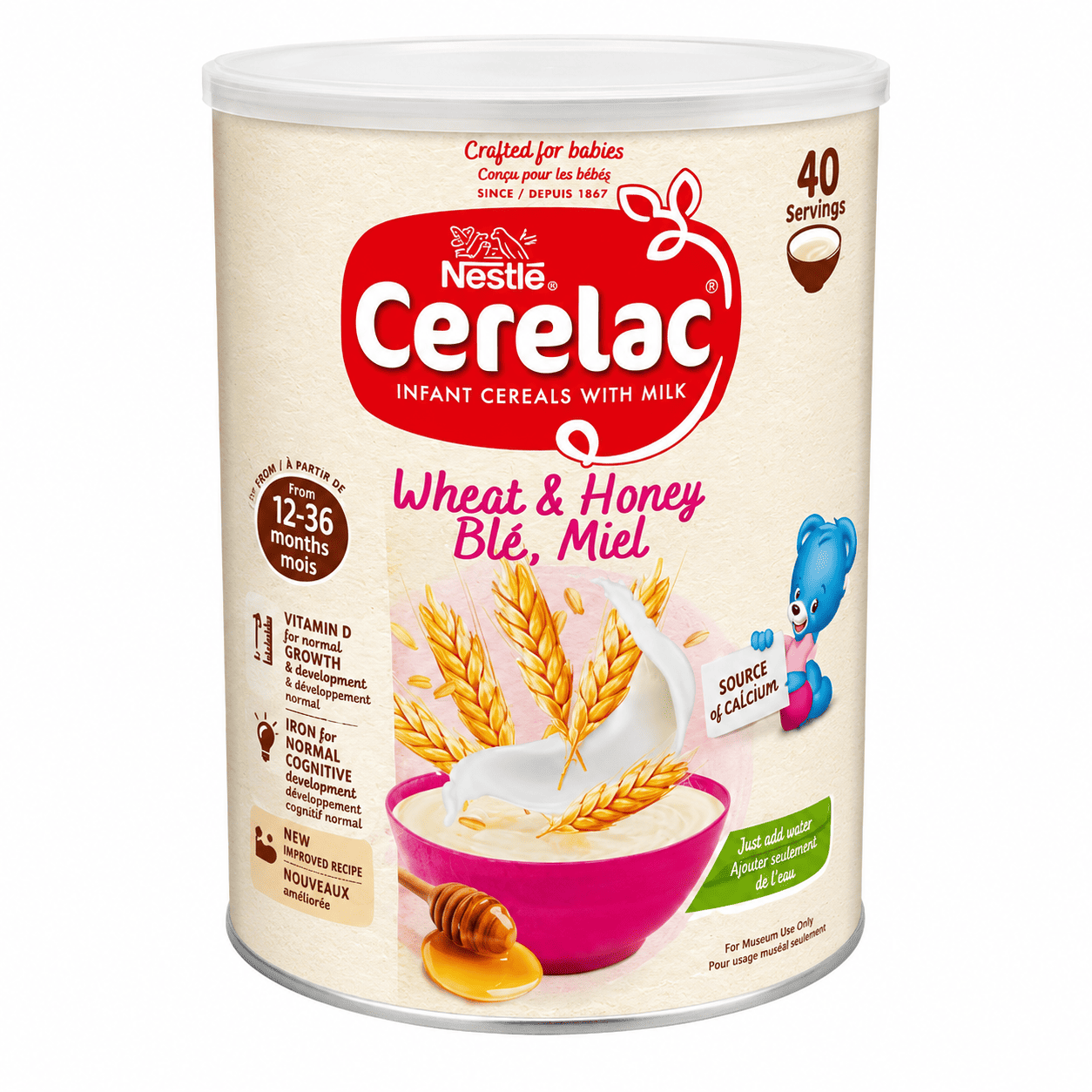 Nestlé CERELAC Instant Cereal with Milk (Wheat & Honey) 1kg