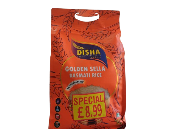 Disha Golden Sella Basmatic Rice - 5KG