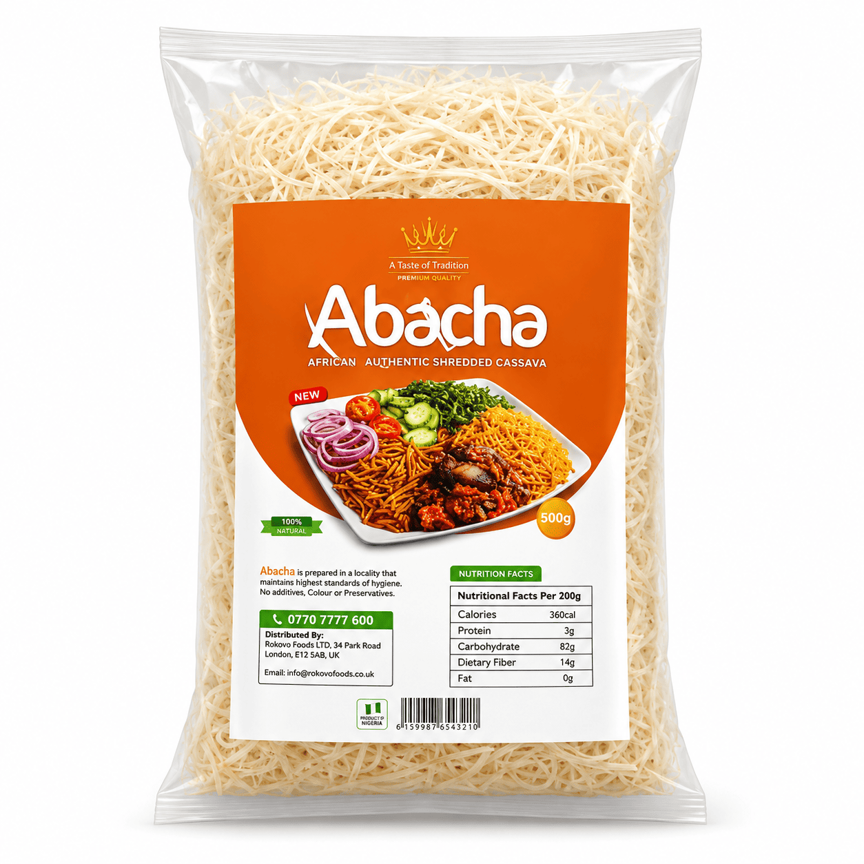 Fresh Abacha (African Salad) 500g