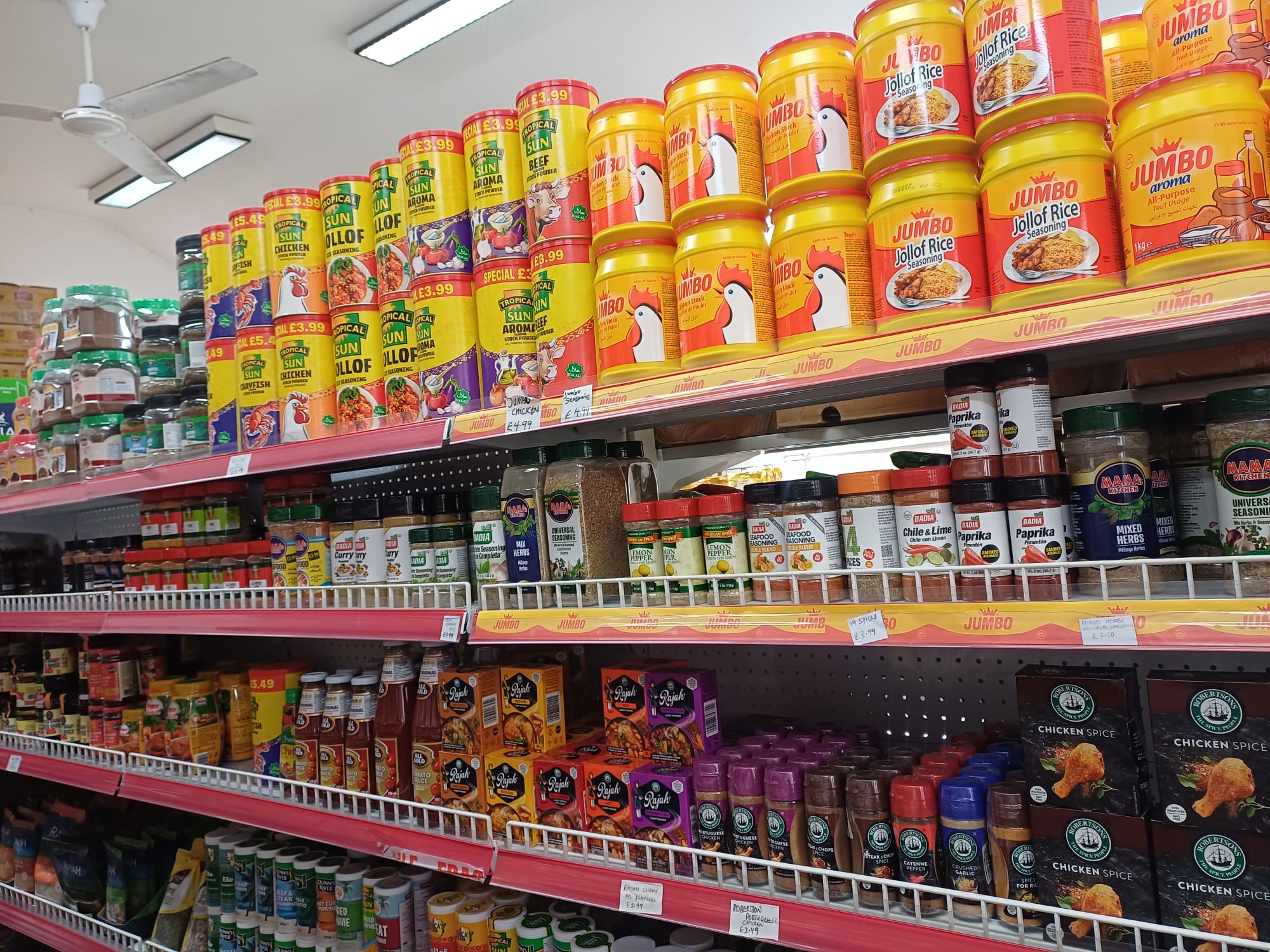 Sauces Spices Seasonings