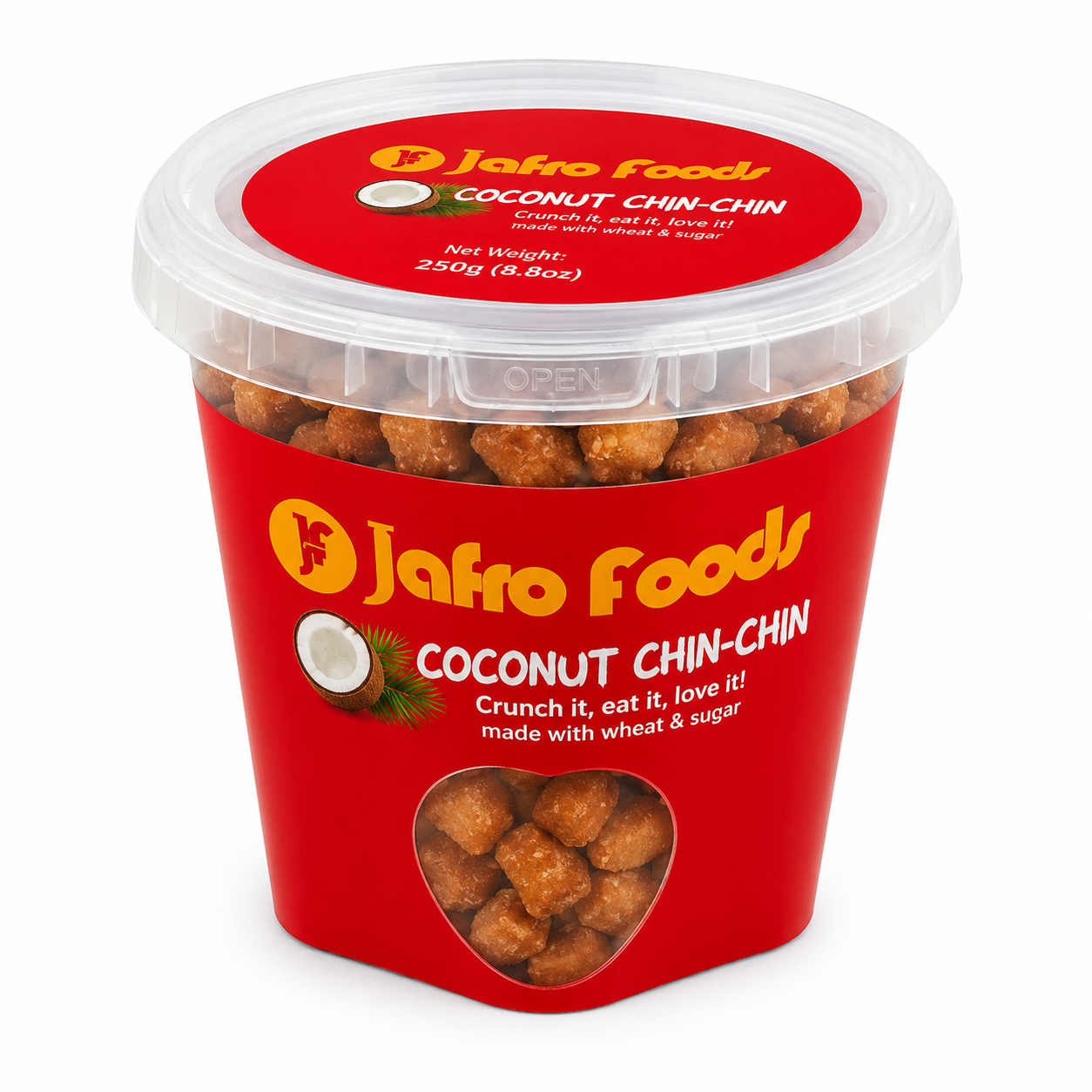 Jafro Foods Coconut Chin-Chin 450g