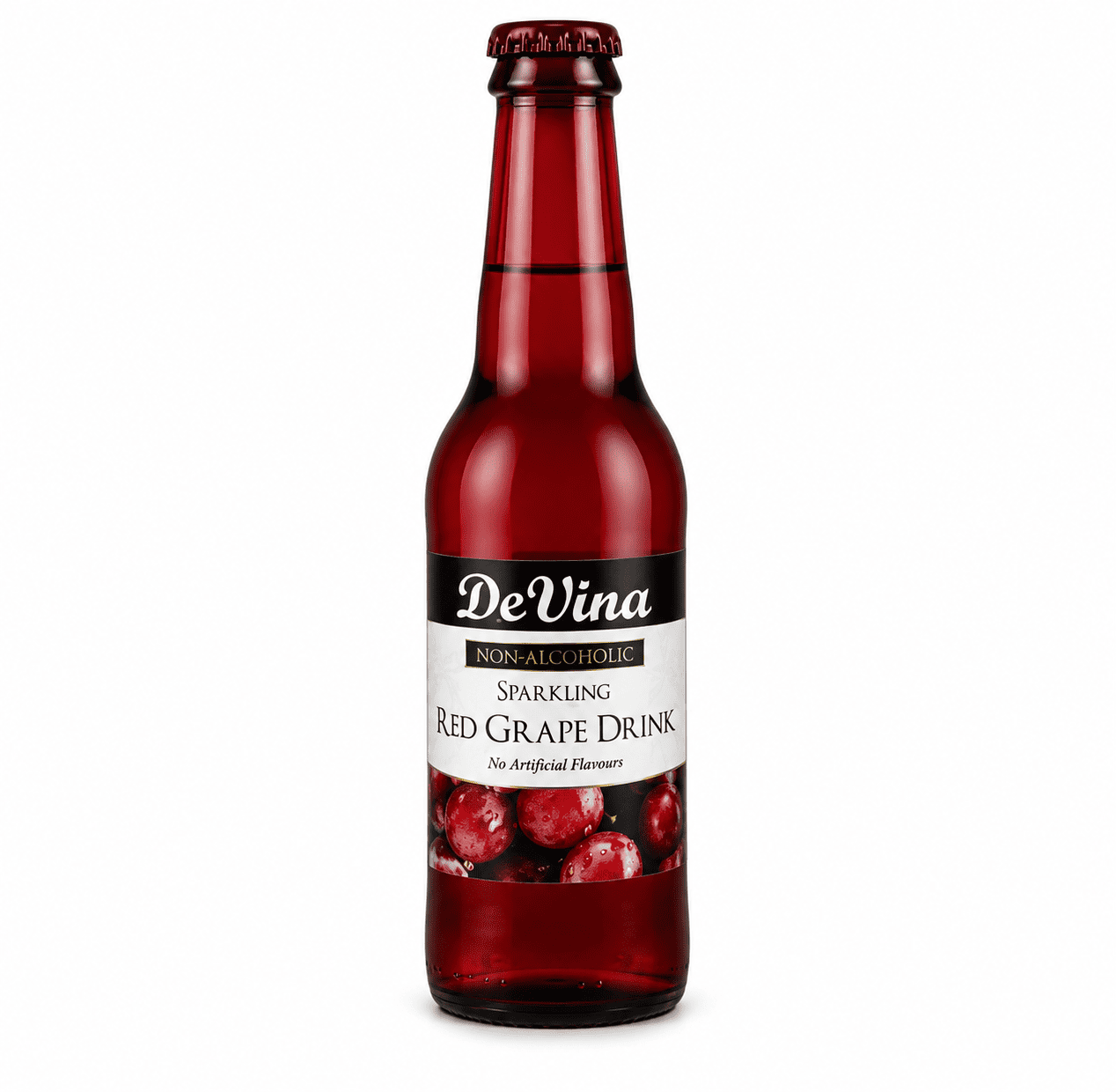 De Vina Sparkling Red Grape Drink