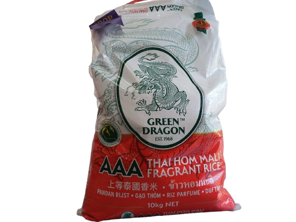 Green Dragon Jasmine Fragrant Rice - 10KG